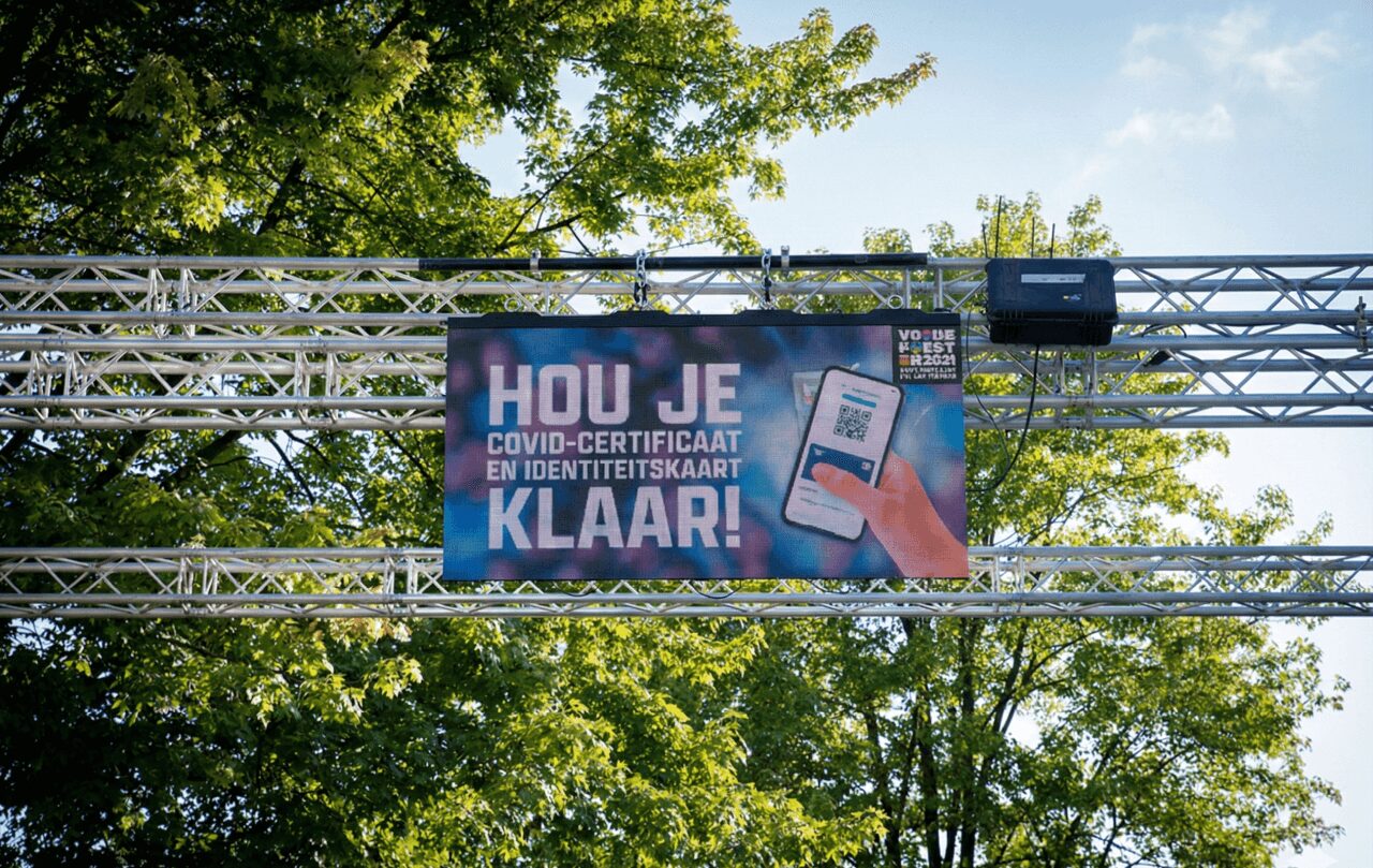 LED scherm huren — realisatie van Betoled