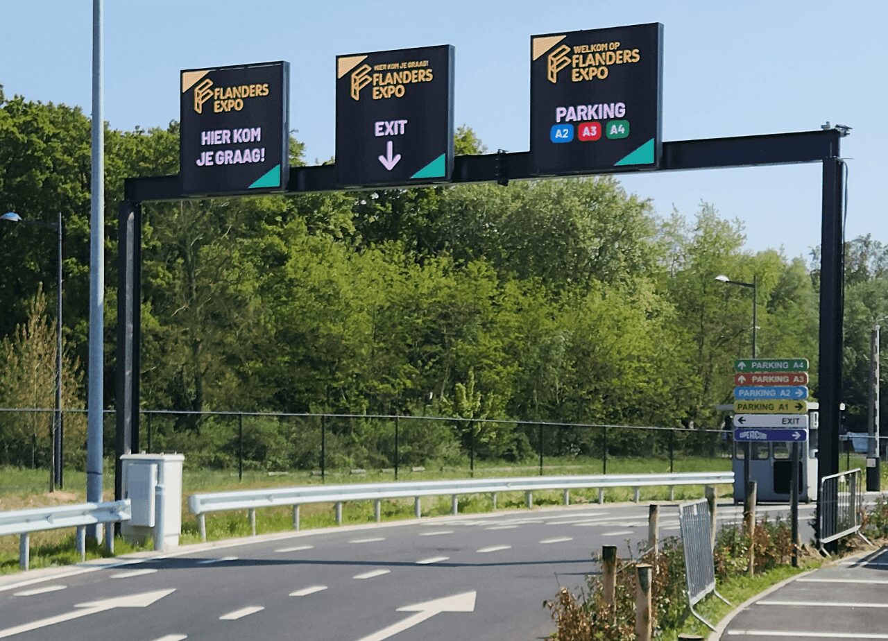 LED scherm huren — realisatie van Betoled